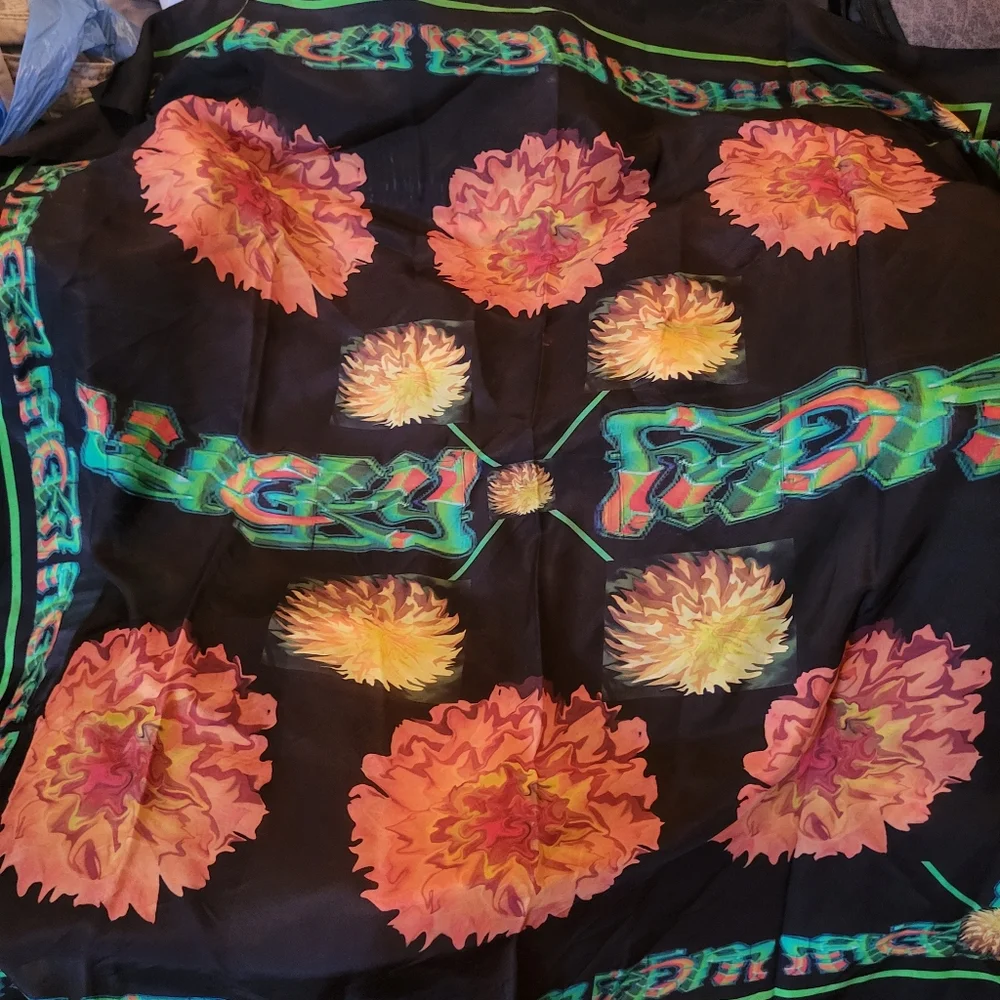 Floral Print Scarf